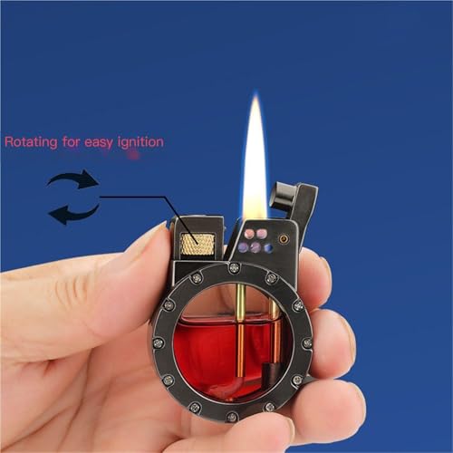 Encendedor de queroseno antiguo recargable el regalo vintage ideal 6