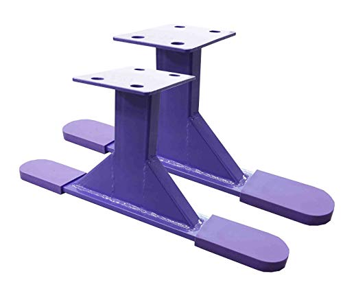 Tumbl Trak Addie Beam Leg Risers, Purple, Abeam Ext-Purple
