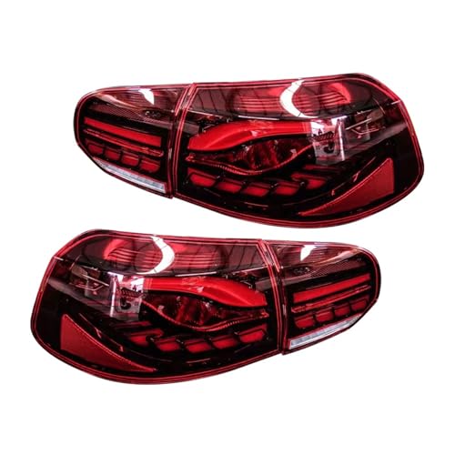 Feux arrière Golf 6 MK6 R20 type B rouge avec clignotants séquentiels LED 2008-2013