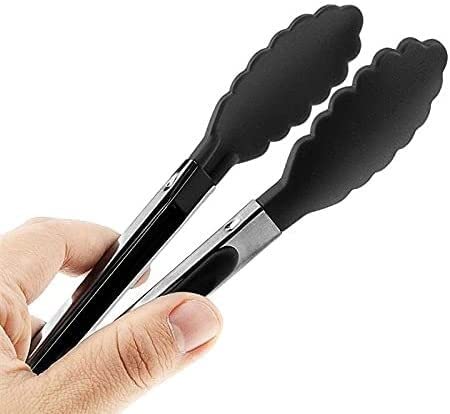 1 Pieza de Pinzas para Alimentos Resistentes al Calor, Pinzas Creativas Antideslizantes de Nailon para Pan, Pinzas para Servir, Herramientas de Cocina, Herramientas para Barbacoa, Accesorios (B)