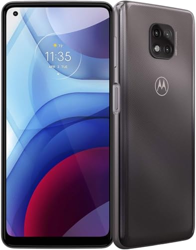 Motorola Moto G Power (2021) XT2117-1 64GB Storage 4GB RAM 6.6' HD+ Display 48MP Triple Camera 5000mAh Battery Flash Gray Cricket Locked (Renewed)