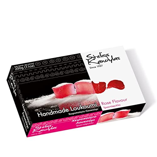 Loukoumi mit Rosengeschmack Kandylas 200g GRIECHENLAND Cover