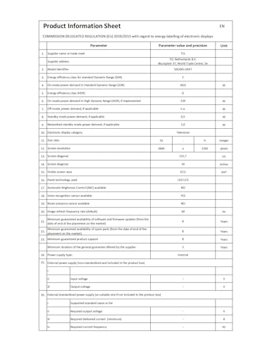 TCL C6KS 50-inch 4K Mini LED TV