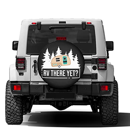Image of Rv Forest Camping Spare Tire Cover Dust-Proof Wheel Tire Cover Fit Trailer, RV, SUV and Many Vehicle 14 Inch
