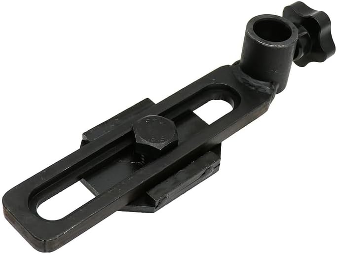 1Piece 16MM/20MM/25.4MM Aperture Woodworking Turning Small Lathe Tool Holder Base Tool Steel Rest Base DIY Lathe Accessories (25.4MM Hole)