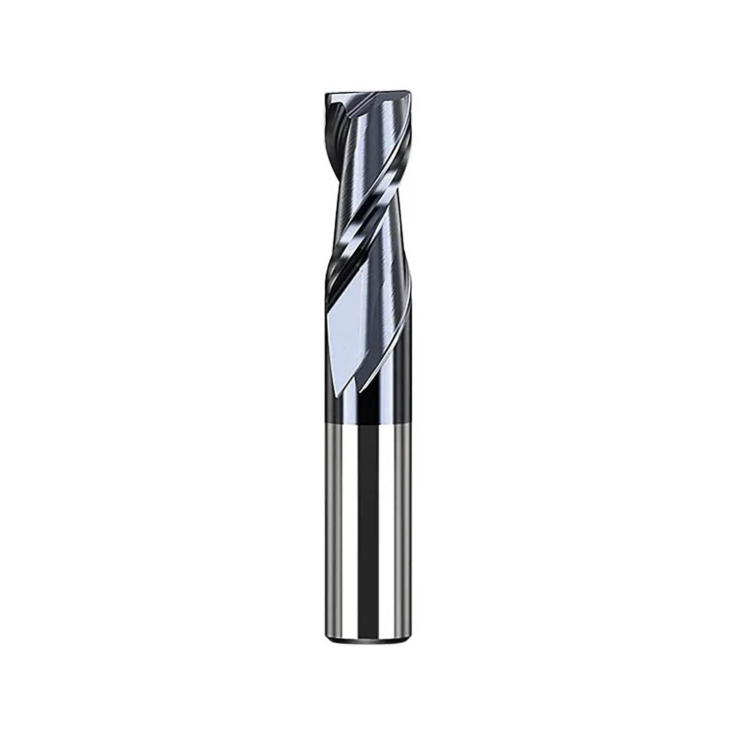 Fraise à tige en carbure de tungstène, 6mm, 8mm, 10mm, 2 cannelures, 1-12mm, HRC 45, outils de fraisage CNC(None Coated,12xD12x60x150L)