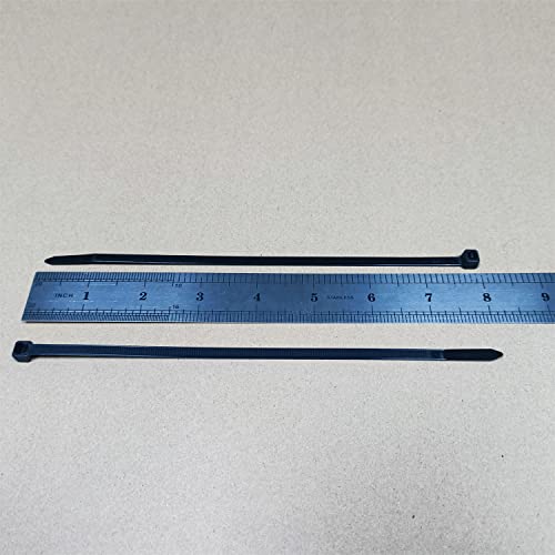 Zip Ties 8 Inch Cable Zip Ties With 50 Pounds Tensile Strength, Black Cable Ties, 100 Pieces Heavy Duty Self-Locking Black Nylon Tie Wraps For Indoor And Outdoor (100 Pcs 8 Inch) #TOP1