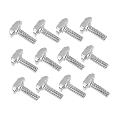Alipis 50pcs Slot Bolts Sliding Bolt for t Track Accessories Quick Release Design Industrial Fasteners