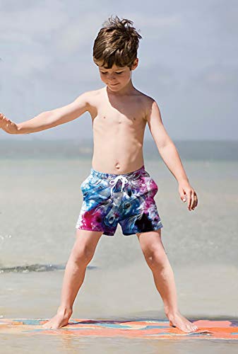 Calção de banho infantil para meninos RAISEVERN, Multicoloured 60, 13-14 Years