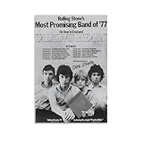 XFPOBH The Talking Heads Rockband-Poster, Leinwandbild, 