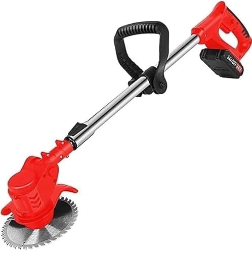 VITX Cortador de grama elétrico recarregável 1580W 1600RPM comprimento ajustável e lâminas inclusas.