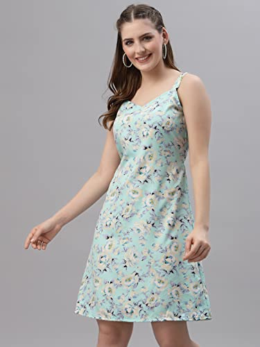 Image of OOMPH! Women's Crepe A-Line Mini Dress