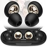 Ear Plugs for Sleeping Noise Cancelling, Hearing Protection Earplugs for Concert, 45dB Reusable Silicone Ear Plugs with 8 Ear Tips, Soft EarPlugs for Sleep,Snoring, Work, Travel(Dark Black)
