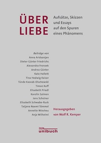Preisvergleich Produktbild Über Liebe: Aufsätze, Skizzen und Essays auf den Spuren eines Phänomens