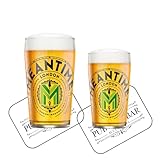 Service parfait : bord et forme en verre spécialement conçus pour maintenir une rétention optimale de la tête et améliorer l'expérience de boisson