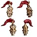 BEERISE WH Parts Helmet 01 Accessories AC - Legio Custodes Constantin Valdor - PVC Soft Rubber Model Accessories Applicable to JOYTOY Products - Age 15 +