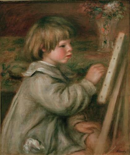 Tableau Claude Renoir Peignant impression sur toile SERENDIPITP 60x90cm