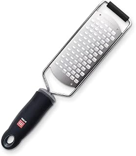 DI ORO® - Pro Grade Grater Kitchen Tool  Easily Shreds and Grates Cheeses, Fruits, Vegetables, Ginger, and Garlic  Razor Sharp Stainless-Steel Blade