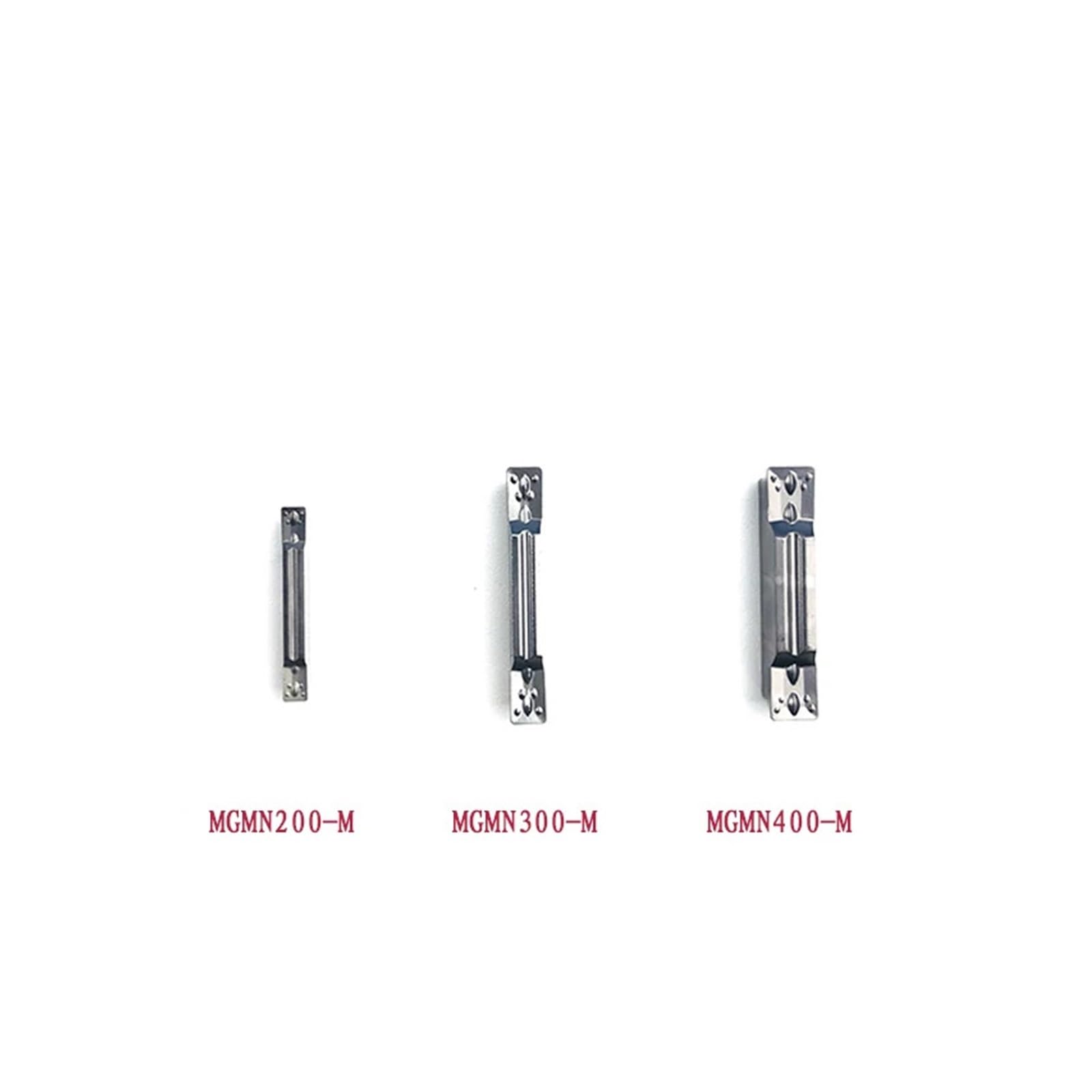 Produktbild von DAISHUJIE 10 Stück MGMN Nutendreh-Einsätze – MGMN150/200/300/400 H01, 1,5/2,0/3,0mm Breite – Hartmetall, Für Aluminium Und Weichmetalle