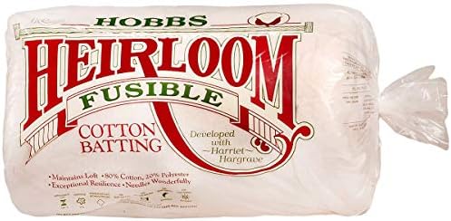 Heirloom Premium Fusible Cotton Blend Batting 90" x 108" from Hobbs image 2