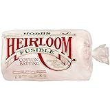 Heirloom Premium Fusible Cotton Blend Batting 90" x 108
