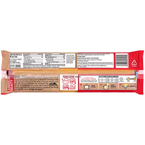 American Beauty Pasta, Spaghetti, 16 oz Bag - Thumbnail 3