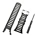 VANTIYAUS Watch Band Strap, Soft Black Rubber Replacement Watch Band Strap With Free Tool For SUUNTO Ambit 3 PEAK/Ambit 2/1