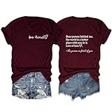 KZMFROY Dear Person Behind Me Shirt The Person Behind Me T Shirt Positive Affirmations T Shirt Women Casual Round Neck Top
