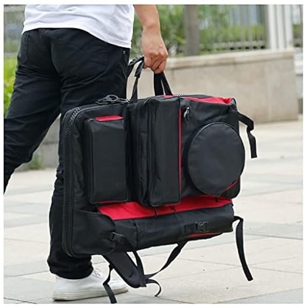 LUKEO 4K Tekening Pakket Art Student Sketch Tool Set Bag Board Storage Easel Speciale Beginner Rugzak