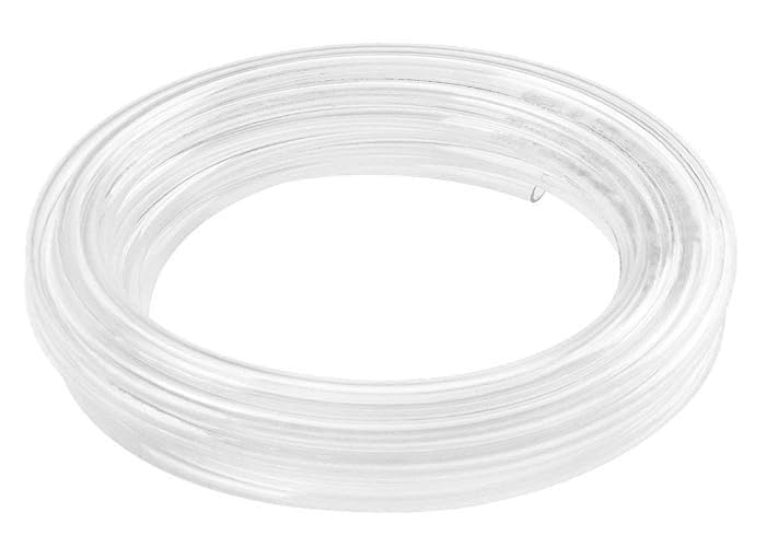 Image of 6mm x 4mm Pneumatic Air Compressor Tubing PU Hose Tube Pipe 10 Meter white 10Mtr 32.8Ft 6mm x 4mm Pneumatik Polyurethane PU Hos Tub Pip PU Hose Tube Pneumatic Flexible Pipe (white 10mtr)