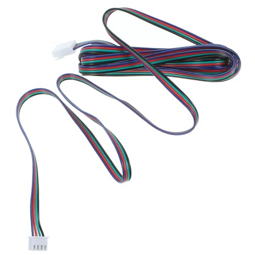 Gatuida 2pcs Bipolar Stepper Motor Wire for Printer Machines Extension Cable Compatible Printer Motors and Dc Stepper