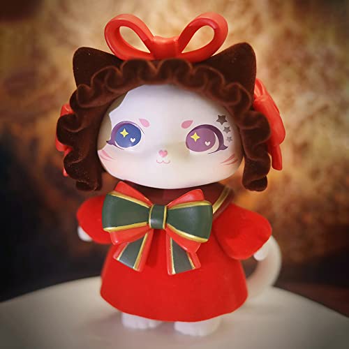 Aven Rabbit Mio Court Cat Blind Box Toys For Girls Kawaii Figures Action Cute Model Birthday Gift Guess Blind Bag Random Collection Toys Collectible Desktop Ornaments（8 Pack） #TOP2