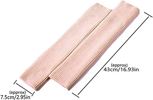 Image of YUANQIAN Women Winter Extra Soft Long Legwarmer Warmer Knitted Stirrup Leg Warmers for Yoga Ballet Dance