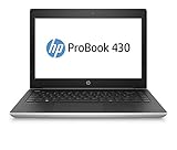 Lieferumfang: HP ProBook 430 G5 (3KX73ES) 35,7 cm (13,3 Zoll / Full HD) Business Notebook in schwarz / silber