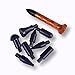Super PDR 9pcs Paintless Dent Removal Tap Down Tool Tips 9 Heads(Plastic Metal)