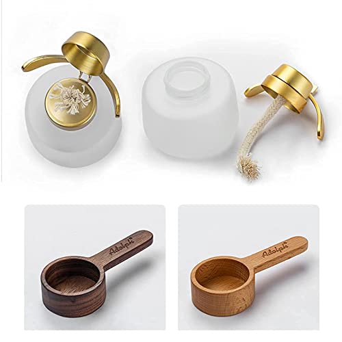 Lujosa cafetera con sifón de Equilibrio, máquina de café con Molinillo Sentado con Mango en U, para Suave/Suave… - Imagen 6