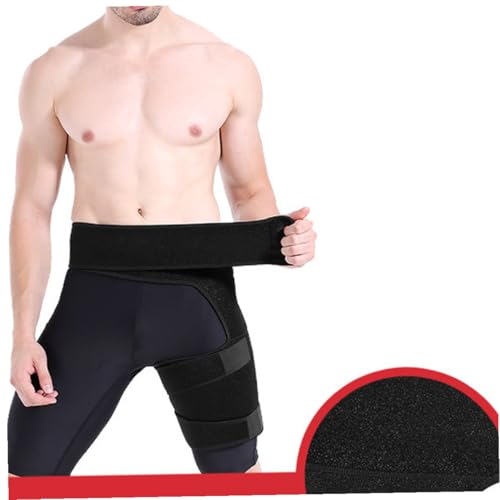 Faja compresiva ajustable para cadera y pierna Abaodam miniatura 4