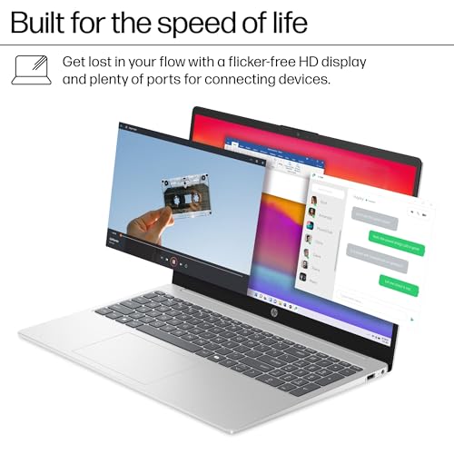 Image of HP Laptop 2025 Flagship Business Ultra Slim, Lifetime Office, AI-Powered,15.6 inch HD, 8-Core Intel i3, 16GB RAM, 628GB Storage (128GB UFS+500GB Ext), Wi-Fi 6, Copilot Key, HubxcelAccessory, Win 11 Pro