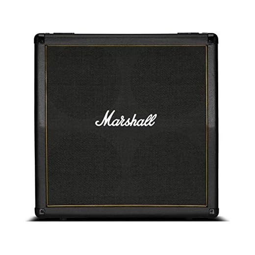 Marshall 120-Watt 4x12 Inches Angled Cabinet Amplifier Part (MG412AG)