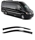 CT Wind Visor Deflectors Set of 2-Piece - Car Ventvisor Door Side -Window Air Guard Deflectors for...