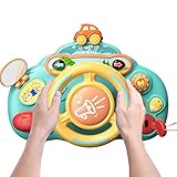 ◮【Regalo perfecto】Kids Play Driving Wheel es un excelente juguete educativo para la primera infancia. Un gran regalo para cumpleaños, Acción de Gracias, Día del Niño, Navidad y otras ocasiones.
