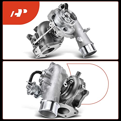 A-Premium Complete Turbo Turbocharger Kit, With Wastegate Actuator & Gasket, Compatible With Mazda 3 2007-2013, 6 2006-2007, Cx-7 2007-2010, 2.3L, Replace# 5304-710-9901, L3K913700E #TOP6