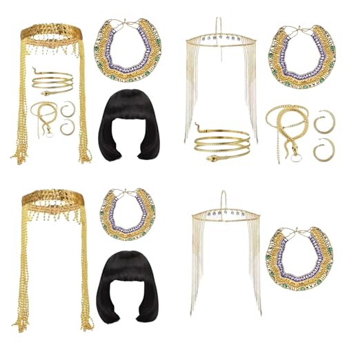 Accesorios egipcios para mujer ideales en fiestas de disfraces y recreaciones históricas 3