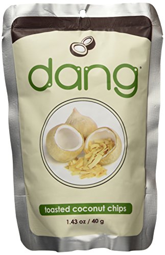 Dang Toasted Coconut Chips, 1.43 Ounce (Pack of 3)