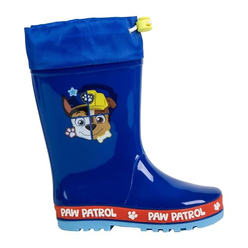 CERDÁ LIFE'S LITTLE MOMENTS Botas Lluvia Paw Patrol de PVC para niñas Calzado Impermeable Oficial, cómodo y Resistente, Unisex, 25 EU