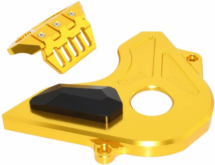 Front Sprocket Chain Guard Cover Left Side Engine For Honda CB650F CBR650F CB CBR 650 F 2014 2015 2016 2017 2018 (Gold)
