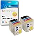 Produktbild Printing Pleasure 8 Tintenpatronen kompatibel zu HP 88XL mit Chip für HP Officejet Pro K550 K550dtn K5300 K5400 K5400dn K5400dtn K5400n K8600 K8600dn L7780 - Schwarz/Cyan/Magenta/Gelb, hohe Kapazität