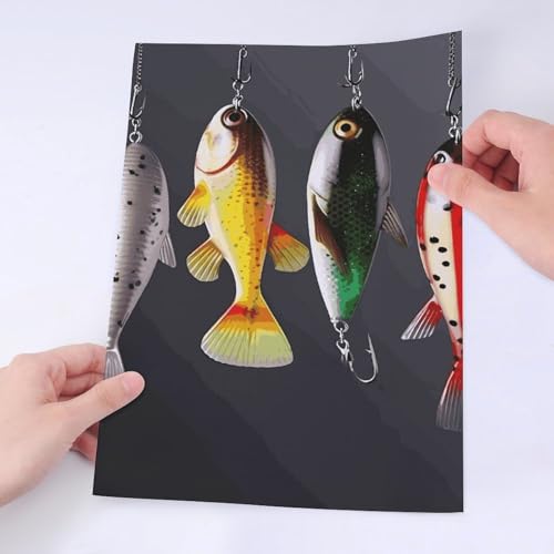 Autocollants appâts de pêche amusants pour protéger et décorer vos objets nomades - 5