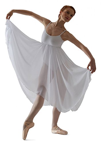 Capezio Vestido império camisa vestidos de baile - adultos mulher