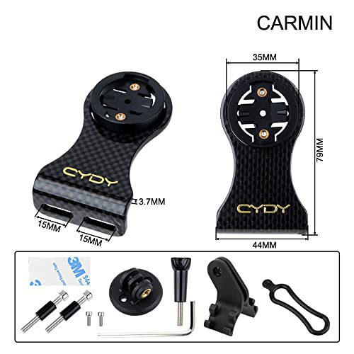 XBERSTAR Fahrradhalterung, Fahrradcomputer-Halterung, Fahrradvorbau-Verlängerung, Computerhalterung für Garmin/für Bryton/für Wahoo/Cateye (für Garmin)